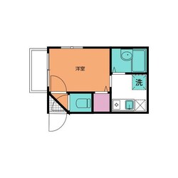 熊野前駅 徒歩4分 2階の物件間取画像